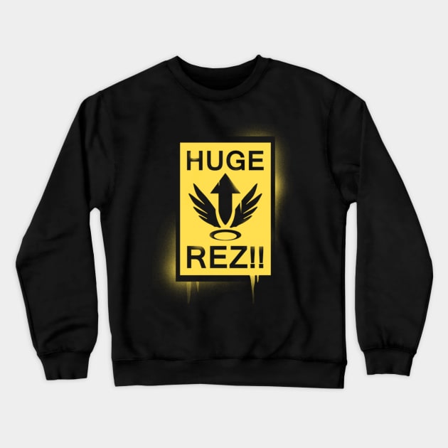 Mercy Huge Rez!! Crewneck Sweatshirt by Genessis